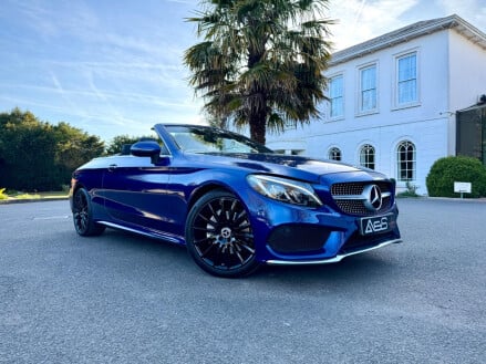 Mercedes-Benz C Class 2.0 C200 AMG Line (Premium Plus) Cabriolet G-Tronic+ Euro 6 (s/s) 2dr