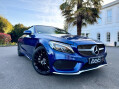 Mercedes-Benz C Class 2.0 C200 AMG Line (Premium Plus) Cabriolet G-Tronic+ Euro 6 (s/s) 2dr 68