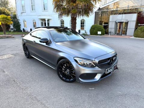 Mercedes-Benz C Class 2.0 C200 AMG Line (Premium Plus) G-Tronic+ Euro 6 (s/s) 2dr 81