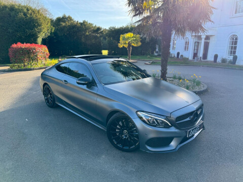 Mercedes-Benz C Class 2.0 C200 AMG Line (Premium Plus) G-Tronic+ Euro 6 (s/s) 2dr 98