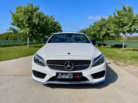 Mercedes-Benz C Class 3.0 C43 V6 AMG (Premium Plus) Cabriolet G-Tronic+ 4MATIC Euro 6 (s/s) 2dr 19