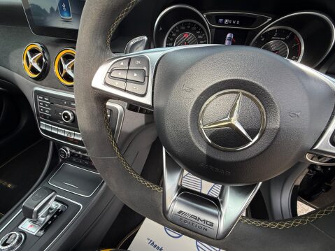 Mercedes-Benz A Class 2.0 A45 AMG Yellow Night Edition SpdS DCT 4MATIC Euro 6 (s/s) 5dr 62