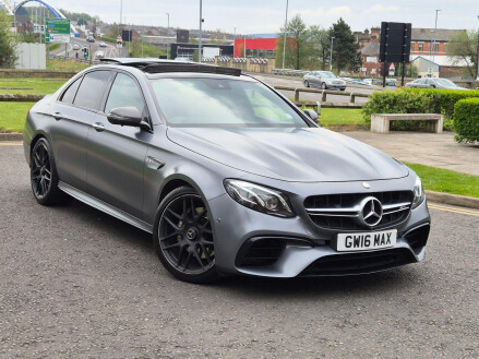Mercedes-Benz E Class 4.0 E63 V8 BiTurbo AMG (Premium) SpdS MCT 4MATIC+ Euro 6 (s/s) 4dr