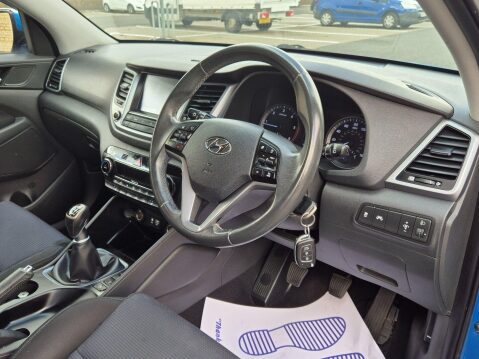 Hyundai TUCSON 1.7 CRDi Blue Drive SE Nav Euro 6 (s/s) 5dr 6