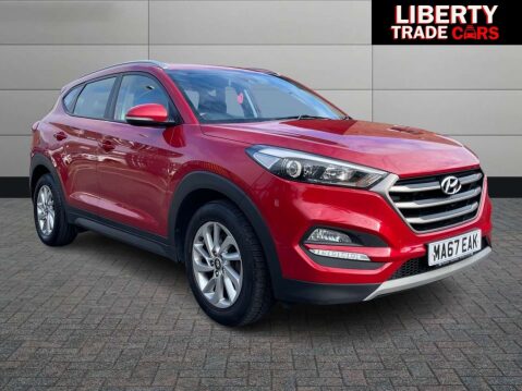 Hyundai TUCSON 1.7 Tucson SE Nav Blue Drive 2WD CRDi Auto 5dr Euro 6 ULEZ Automatic 1