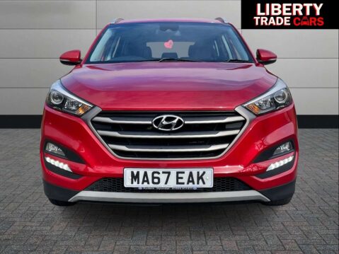 Hyundai TUCSON 1.7 Tucson SE Nav Blue Drive 2WD CRDi Auto 5dr Euro 6 ULEZ Automatic 2