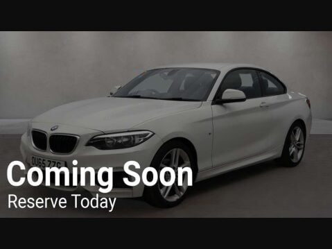 BMW 2 Series 2.0 218D M Sport Auto 2dr Coupe 4