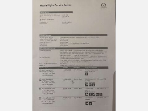 Mazda MX-5 2.0 SKYACTIV-G GT Sport Nav+ Convertible 2dr Petrol Manual Euro 6 (s/s) (18 30