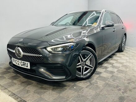 Mercedes-Benz C Class 2.0 C300e 25.4kWh AMG Line (Premium Plus) G-Tronic+ Euro 6 (s/s) 5dr