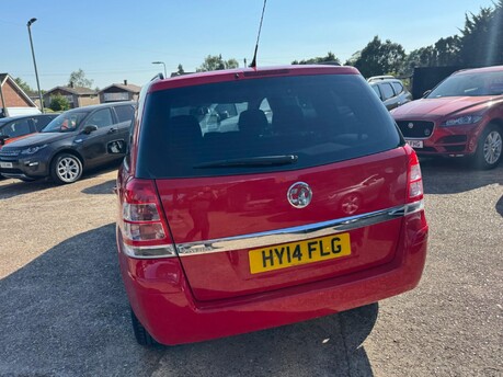 Vauxhall Zafira 1.8 16V Exclusiv Euro 5 5dr 7 Seats 6