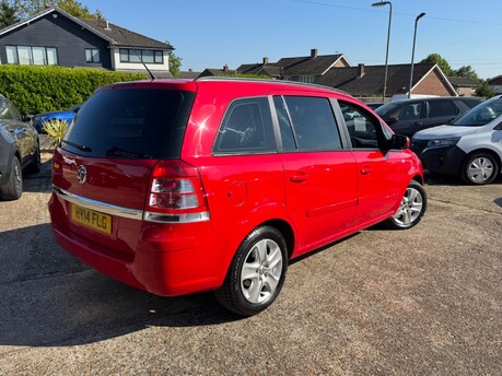 Vauxhall Zafira 1.8 16V Exclusiv Euro 5 5dr 7 Seats 10