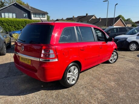 Vauxhall Zafira 1.8 16V Exclusiv Euro 5 5dr 7 Seats 10