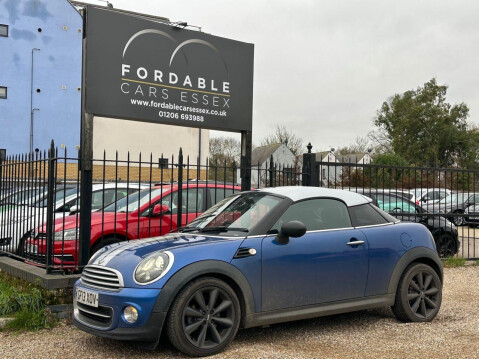 Mini Coupe 1.6 Cooper Coupe 2dr Petrol Manual Euro 6 (s/s) (122 ps) Low Mileage 2
