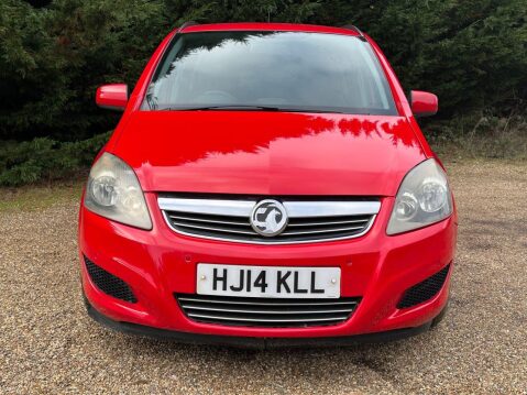 Vauxhall Zafira 1.8 16V Exclusiv MPV 5dr Petrol Manual Euro 5 (SNav) (140 ps) ULEZ Complian 5
