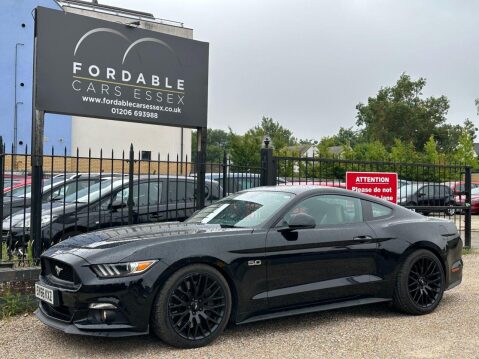 Ford Mustang 5.0 V8 GT Fastback Euro 6 2dr 1