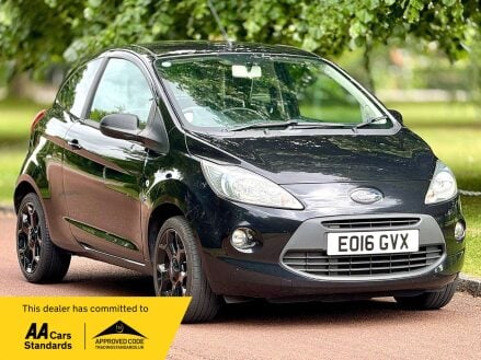 Ford Ka 1.2 Ka Zetec Black Edition 3dr
