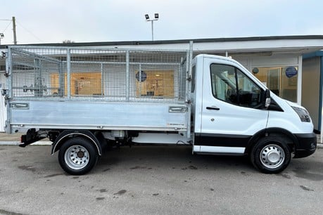 Ford Transit 350 Drw L2 130 ps Single Cab Cage Tipper - Air Con / Tow Axle 9
