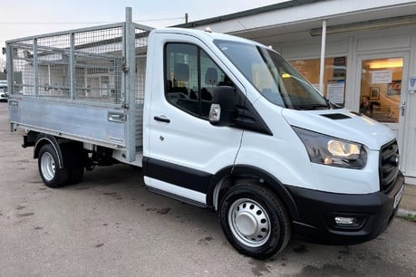 Ford Transit 350 Drw L2 130 ps Single Cab Cage Tipper - Air Con / Tow Axle 5