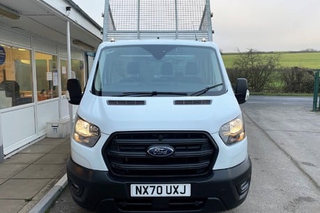 Ford Transit 350 Drw L2 130 ps Single Cab Cage Tipper - Air Con / Tow Axle 10