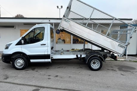 Ford Transit 350 Drw L2 130 ps Single Cab Cage Tipper - Air Con / Tow Axle 7