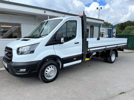Ford Transit 350 Drw L4 170 ps Dropside Truck - Air Con / Tow Axle 