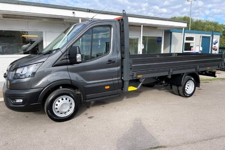 Ford Transit 350 Drw L4 170 ps Dropside Truck - Air Con / Tow Axle 1