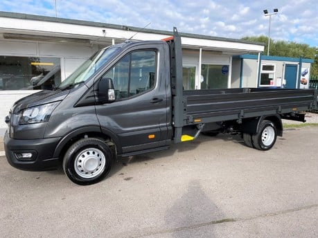 Ford Transit 350 Drw L4 170 ps Dropside Truck - Air Con / Tow Axle