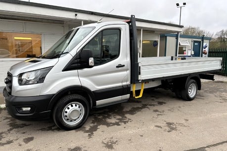 Ford Transit 350 Drw L4 170 ps Dropside Truck - Air Con / Vis Pack 1