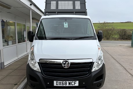 Vauxhall Movano L2H1 R3500 130 ps HD Single Cab Cage Tipper 11