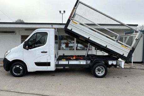 Vauxhall Movano L2H1 R3500 130 ps HD Single Cab Cage Tipper 8