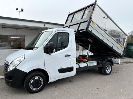 Vauxhall Movano L2H1 R3500 130 ps HD Single Cab Cage Tipper