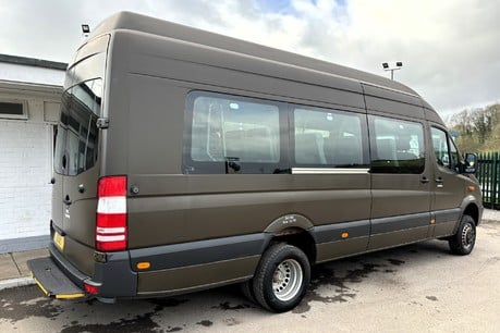 Mercedes-Benz Sprinter 519 Lwb Extra High Roof 4x4 Minibus - Air Con - Direct from MOD 3