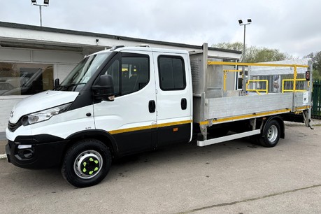 Iveco Daily 70C18 Crew Cab Dropside with Tail Lift - Air Con 1
