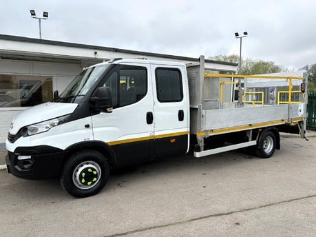 Iveco Daily 70C18 Crew Cab Dropside with Tail Lift - Air Con