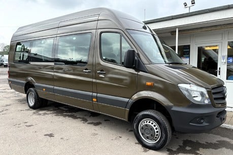 Mercedes-Benz Sprinter 519 Lwb Extra High Roof 4x4 Minibus - Air Con - Direct from MOD 5