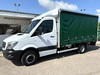 Mercedes-Benz Sprinter 519 Cdi 7g-Tronic Mwb Curtain Side Truck - Air Con / Sat Nav