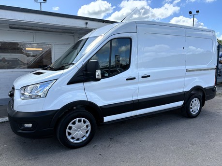 Ford Transit 350 Fwd Trend L2 H2 Panel Van with Air Con - Rear Racking