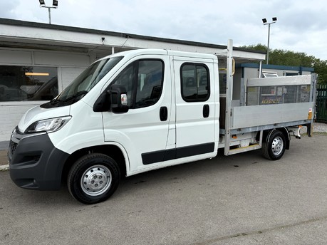 Citroen Relay 35 130 ps Hdi Crew Cab Dropside with Tail Lift - Air Con - Ex MOD