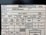 DAF LF 6.7 280 FA 18T Scaffold Lorry - 24ft Body - Manual / Air Suspension 29