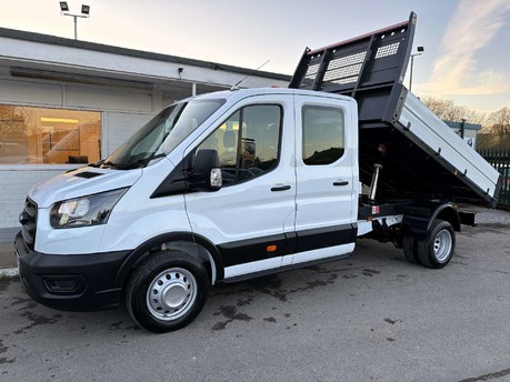 Ford Transit 350 Drw L3 Crew Cab 130 ps One Stop Tipper