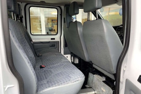 Ford Transit 350 Drw Crew Cab Dropside Truck with Palfinger PC1500 20