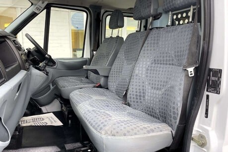 Ford Transit 350 Drw Crew Cab Dropside Truck with Palfinger PC1500 28