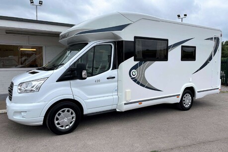 Chausson Flash 620 - 3 Berth + 1 Child - Large Garage - Drop Down bed 1