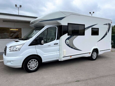 Chausson Flash 620 - 3 Berth + 1 Child - Large Garage - Drop Down bed