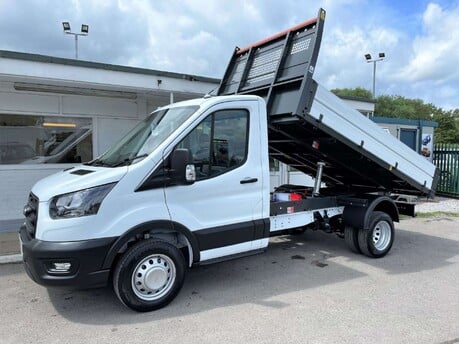 Ford Transit L2 Drw 170 ps Single Cab Tipper - Air Con - Tow Axle