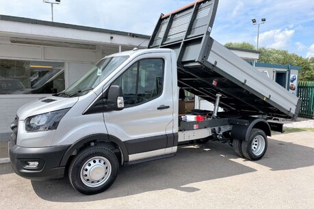 Ford Transit L2 Drw 170 ps Single Cab Tipper - Air Con - Tow Axle 1