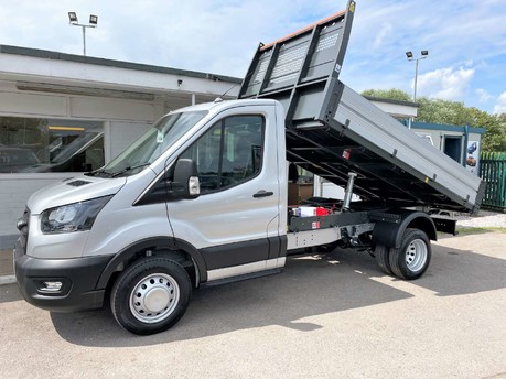 Ford Transit L2 Drw 170 ps Single Cab Tipper - Air Con - Tow Axle