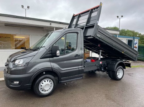 Ford Transit L2 Drw 170 ps Single Cab Tipper - Air Con - Tow Axle