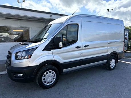 Ford Transit 350 L2 H2 Rwd Trend 130 ps Panel Van - Air Con & 360 Sensors