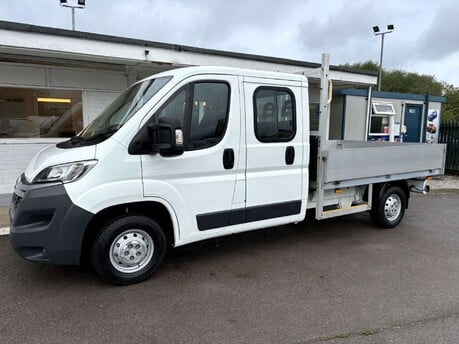 Citroen Relay 35 L3 130 ps Enterprise Double Cab Dropside - Ex MOD - Air Con